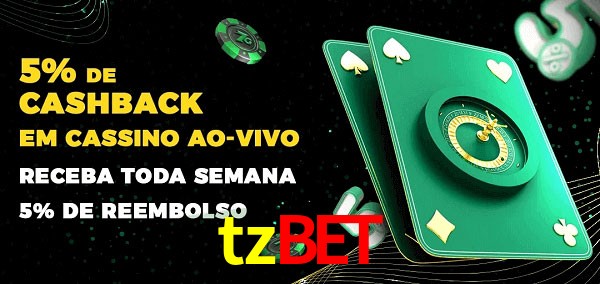 Promoções do cassino ao Vivo tzbet